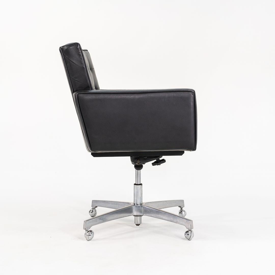 Knoll Cafiero Executive-Schreibtischstuhl auf Rollen mitneumatic-Sockel, Modell 187, 1970er Jahre (amerikanisch) im Angebot
