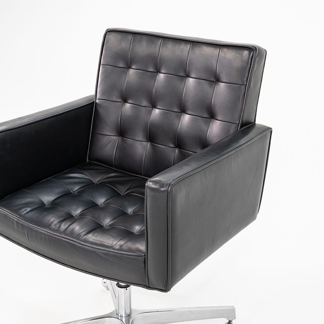 Knoll Cafiero Executive-Schreibtischstuhl auf Rollen mitneumatic-Sockel, Modell 187, 1970er Jahre im Zustand „Gut“ im Angebot in Philadelphia, PA
