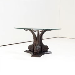 1970’s ‘Koi Fish’ coffee table in bronze, Italy
