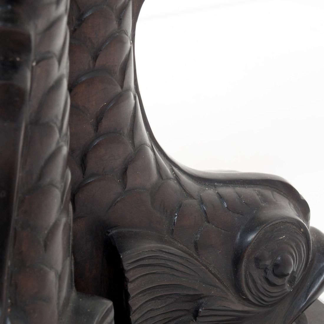 1970’s ‘Koi Fish’ coffee table in bronze, Italy 1