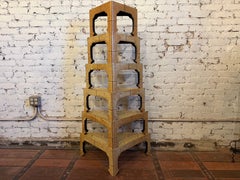 1970s Korean Laminated Newspaper Nesting Tables, Soban Form