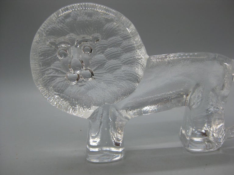 Sculpture Figurine Vintage - Oiseau Lion / Leurre Canard - Fait Main - Yeux De Verre