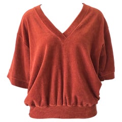 1970s KRIZIA VELOUR TOP 1970s KRIZIA VELOUR TOP