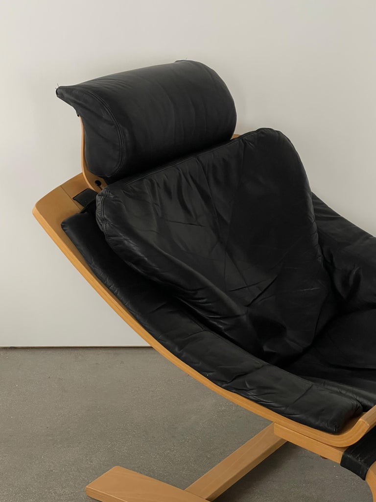 Scandinavian Modern 1970's Kroken Lounge Chair by Ake Fribytter for Nelo For Sale