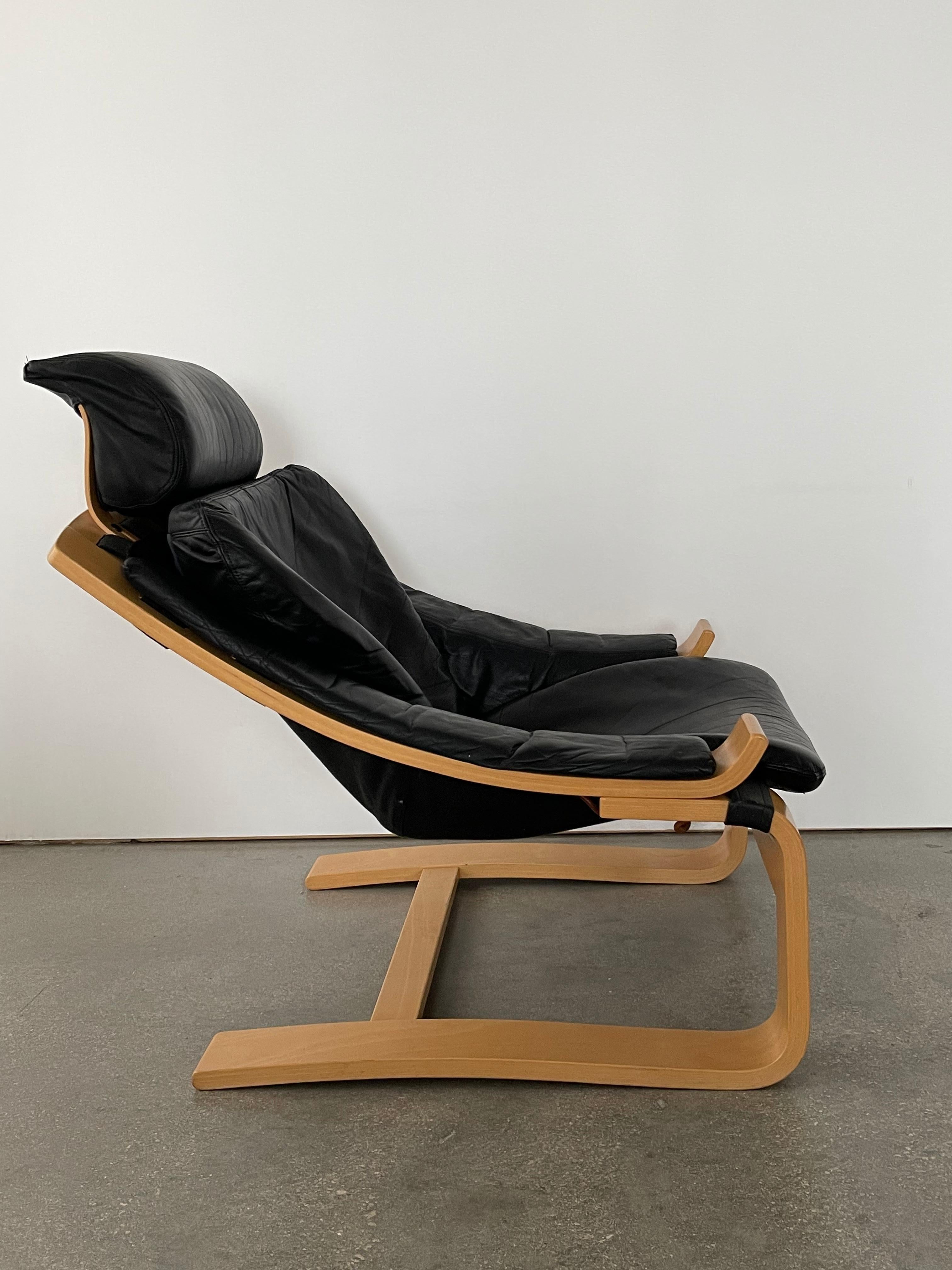 Scandinavian Modern 1970's Kroken Lounge Chair by Ake Fribytter for Nelo