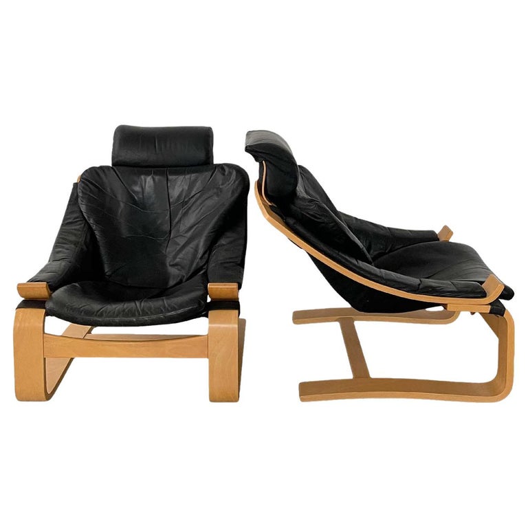 1970's Kroken Lounge Chair by Ake Fribytter for Nelo For Sale