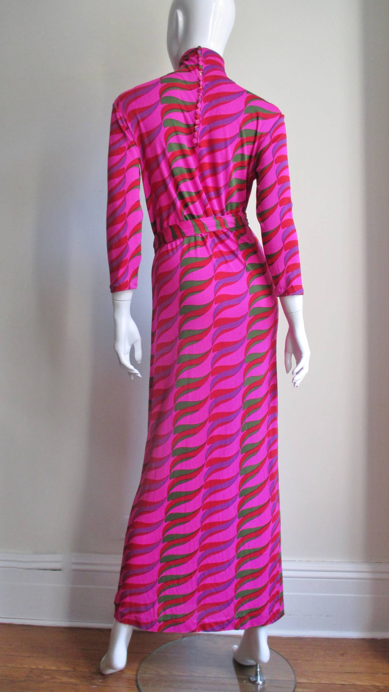 La Mendola 1970s Maxi Dress 4
