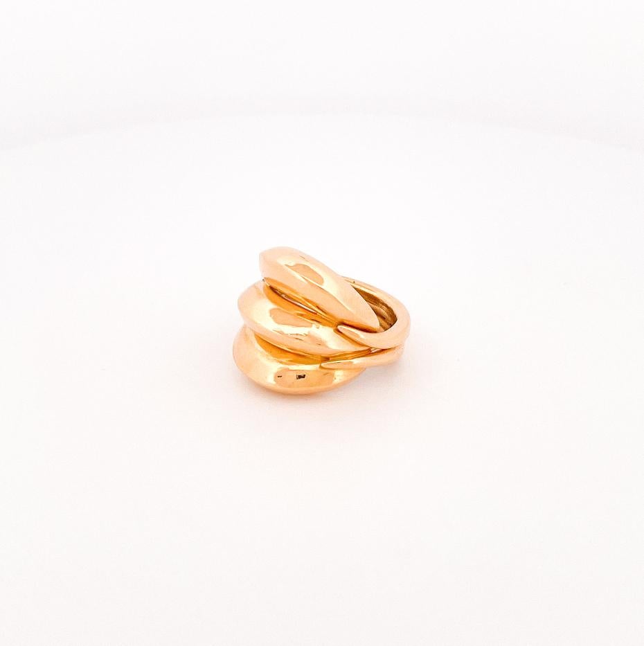 gold triple ring