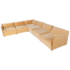 1970s Landeau Modular Sofa by Mario Bellini for Cassina