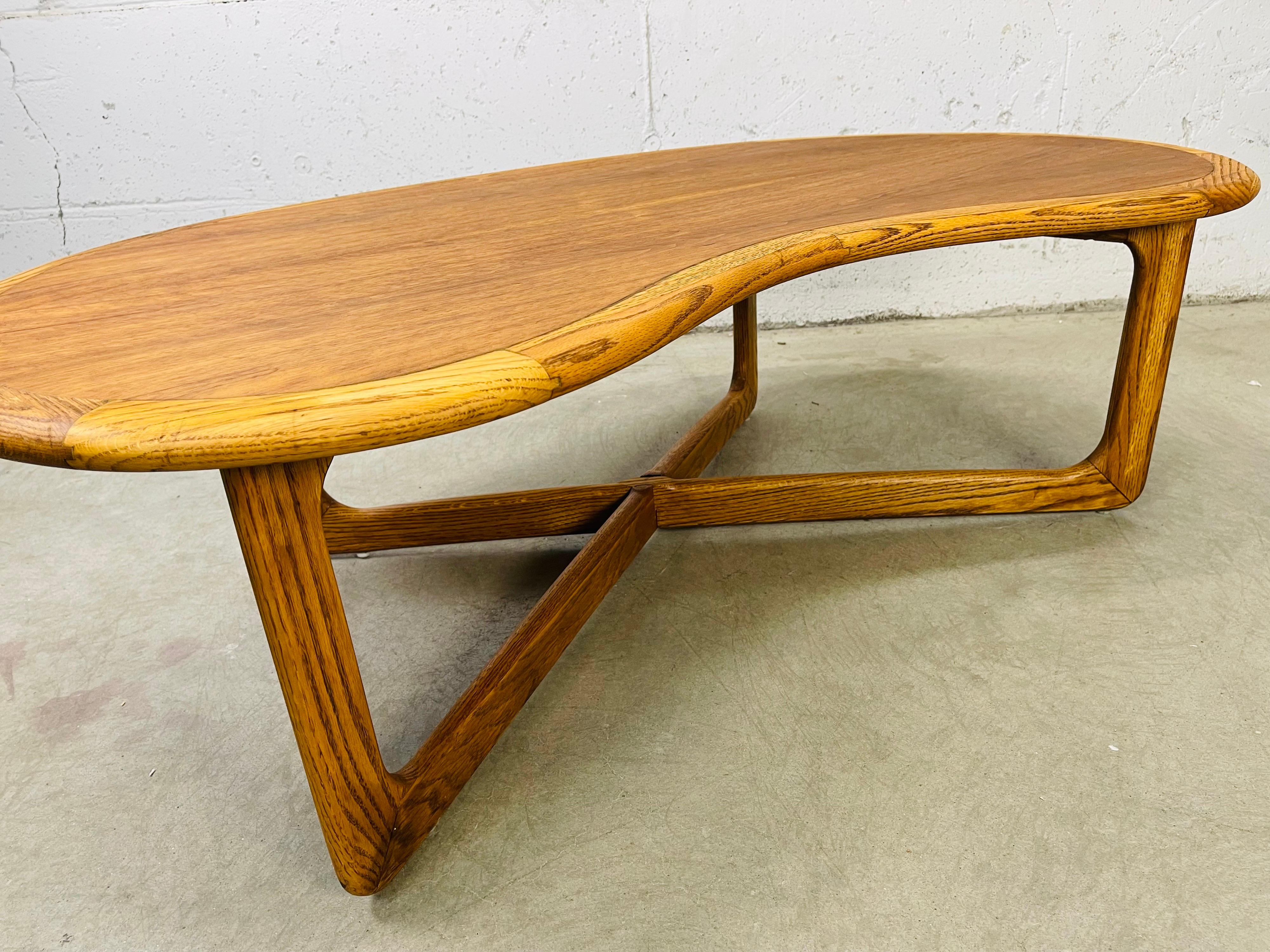 lane kidney coffee table