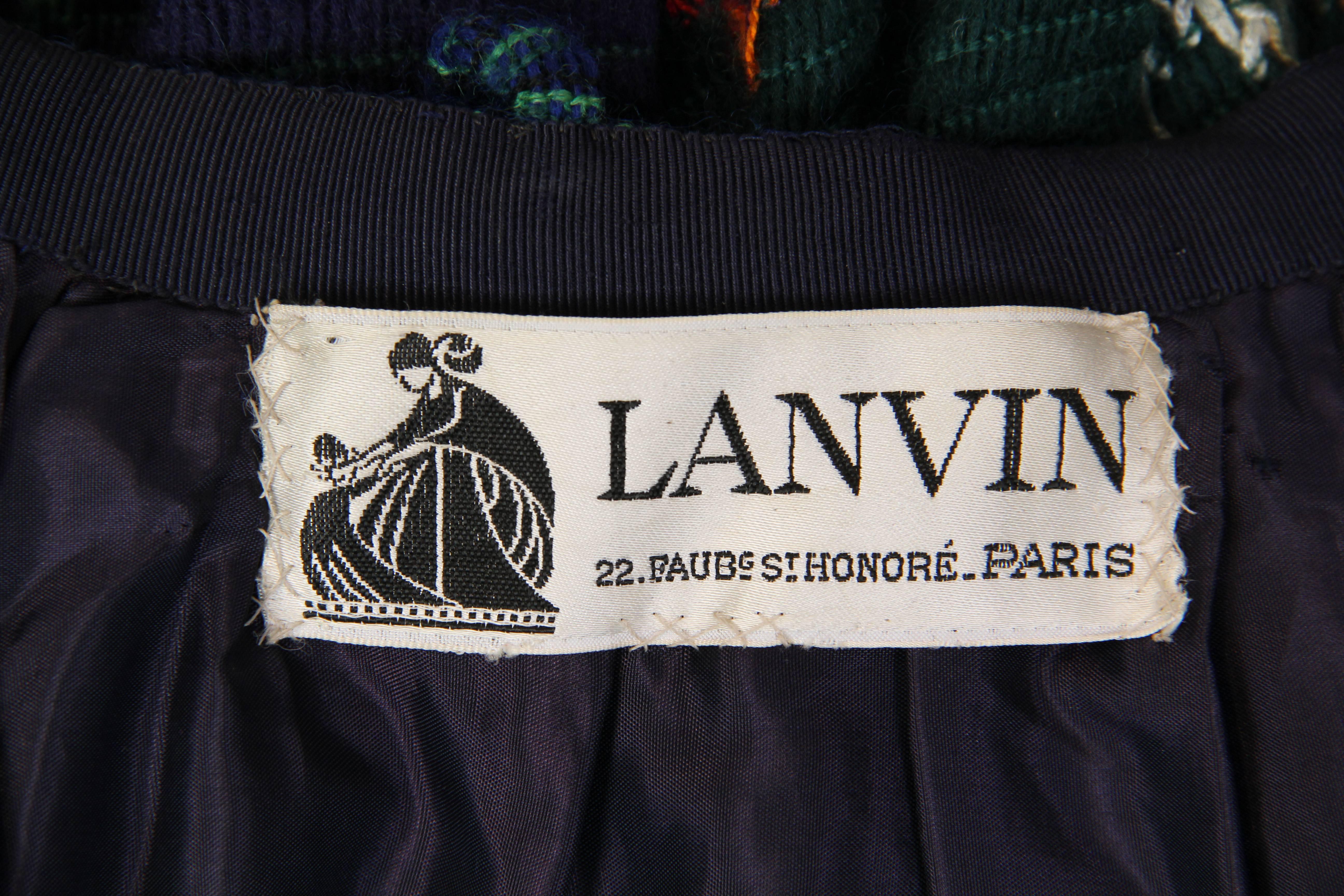 1970s Lanvin Boho Skirt 5