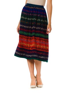 1970s Lanvin Boho Skirt