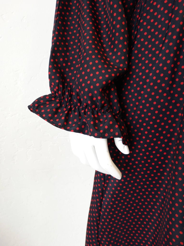 Lanvin Polka Dot Dress
