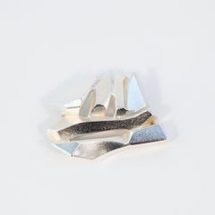 1970s Lapponia by Björn Weckström Sterling Silver Brooch