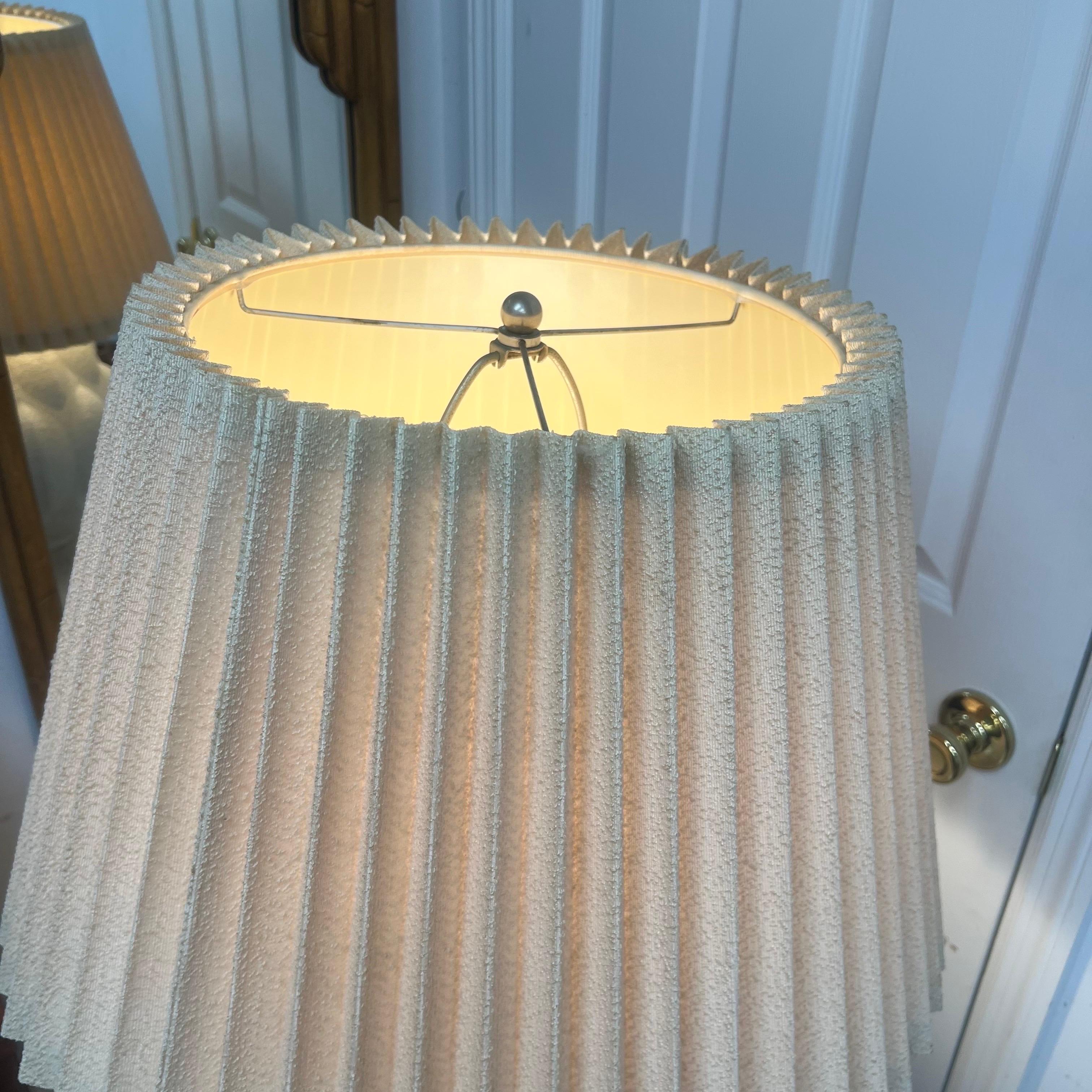 1970s Large Danish Modern Brutalist Ceramic Table Lamp For Sale 11