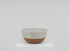 1970s Large Enameled Engraved Ceramic Bowl by Bruno Gambone
