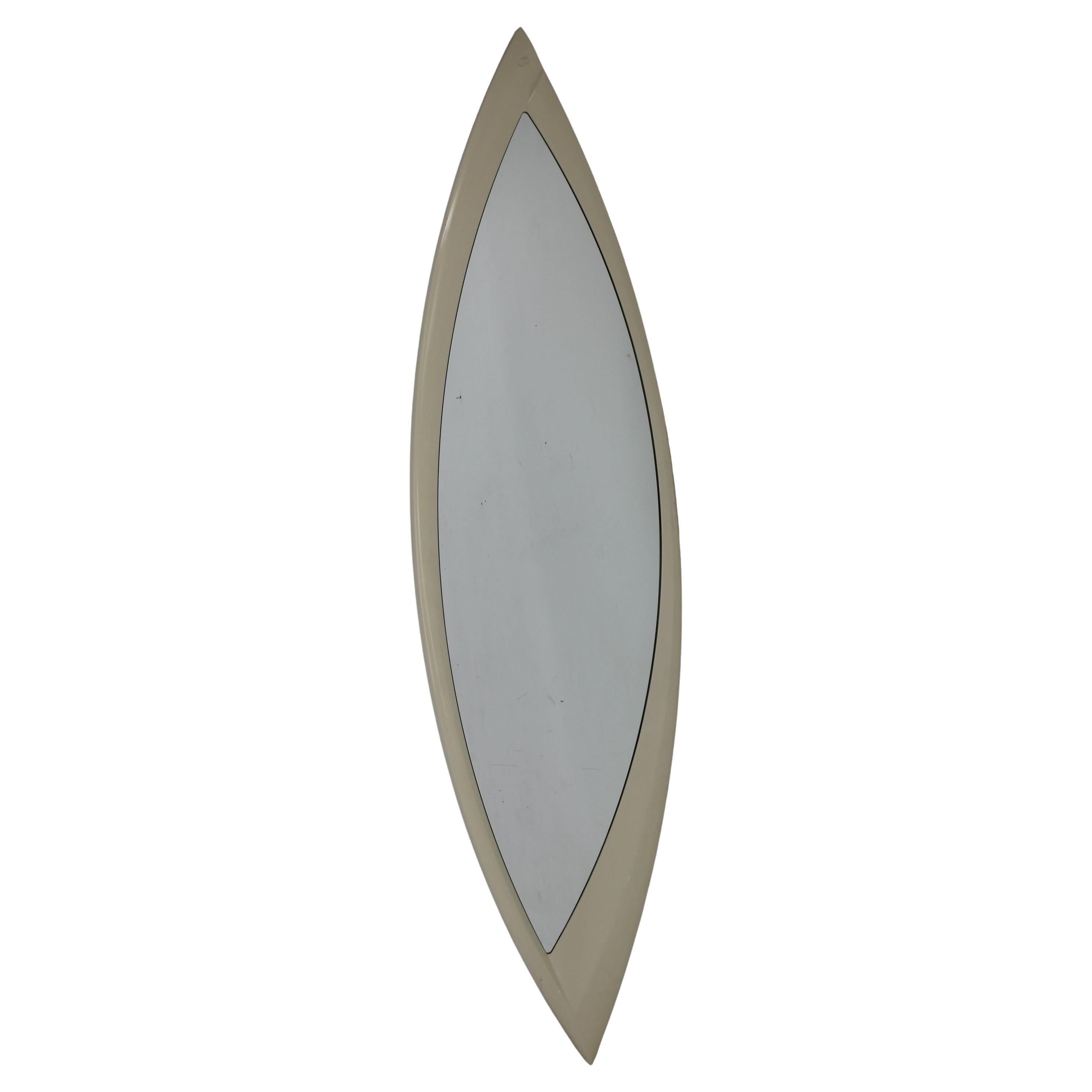 1970s Large Italian Wall Mirror