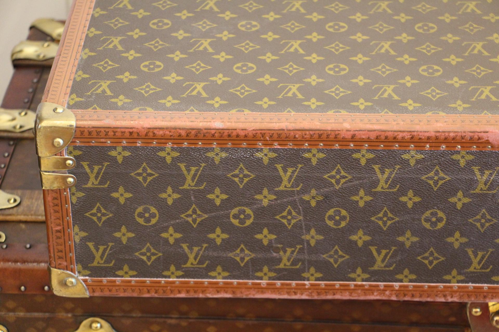 1970s Large Louis Vuitton Suitcase 80 cm,  Louis Vuitton Trunk 5