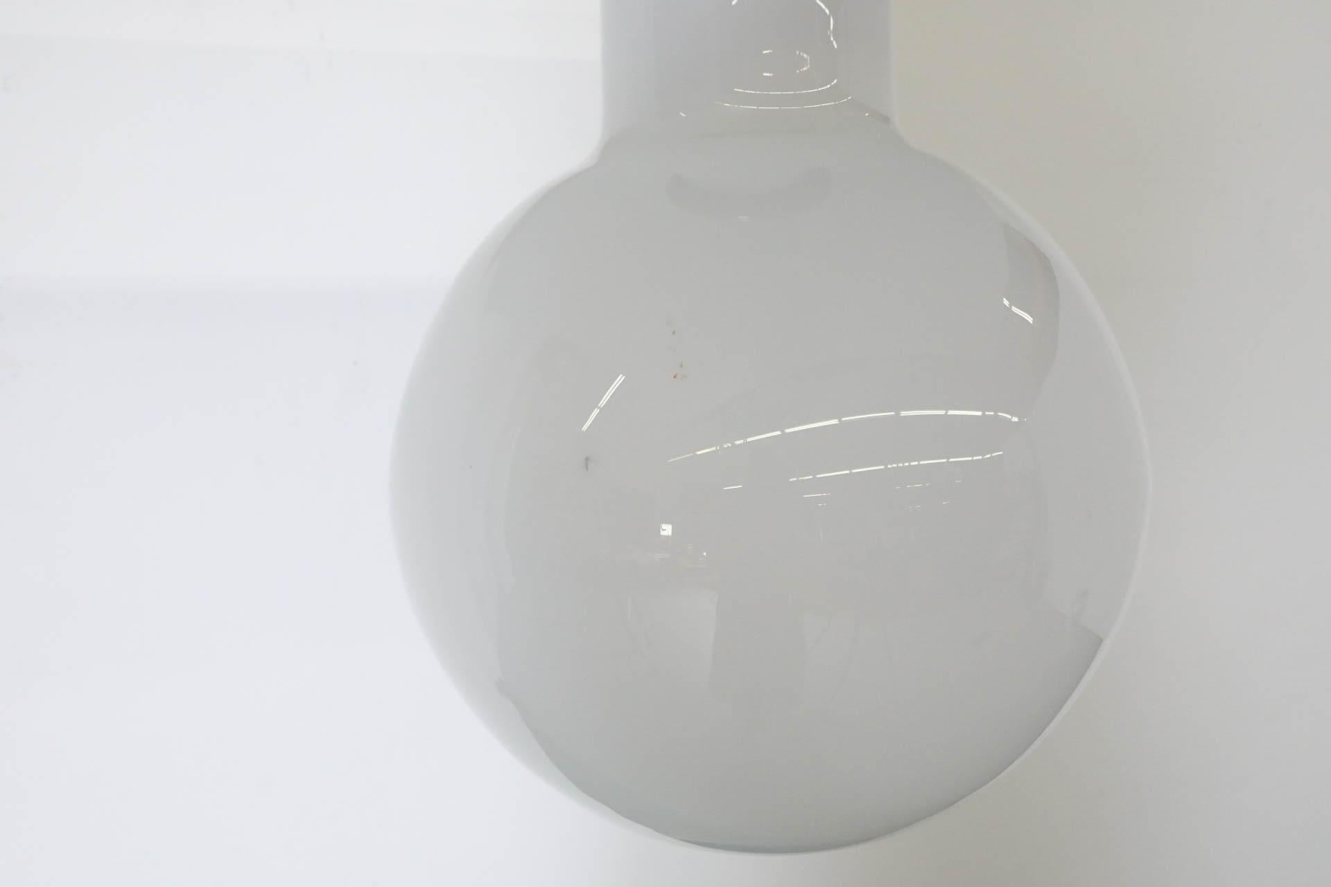 Lámpara de techo grande de cristal soplado estilo Mazzega de los años 70, Harrachov, República Checa finales del siglo XX en venta