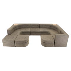 1970s Large Modular Sofa, Czechoslovakia