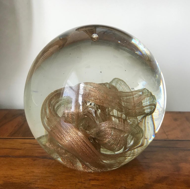 1970s Large Murano Paperweight For Sale at 1stDibs