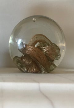 1970s Large Murano Paperweight