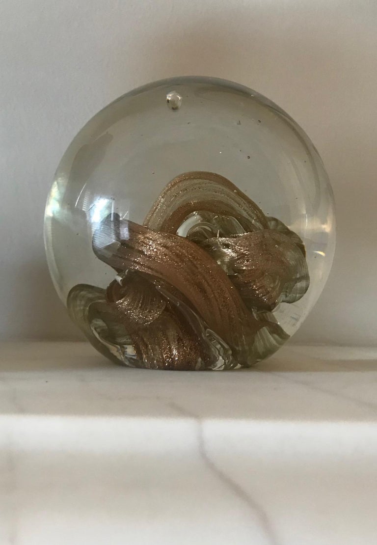 1970s Large Murano Paperweight For Sale at 1stDibs