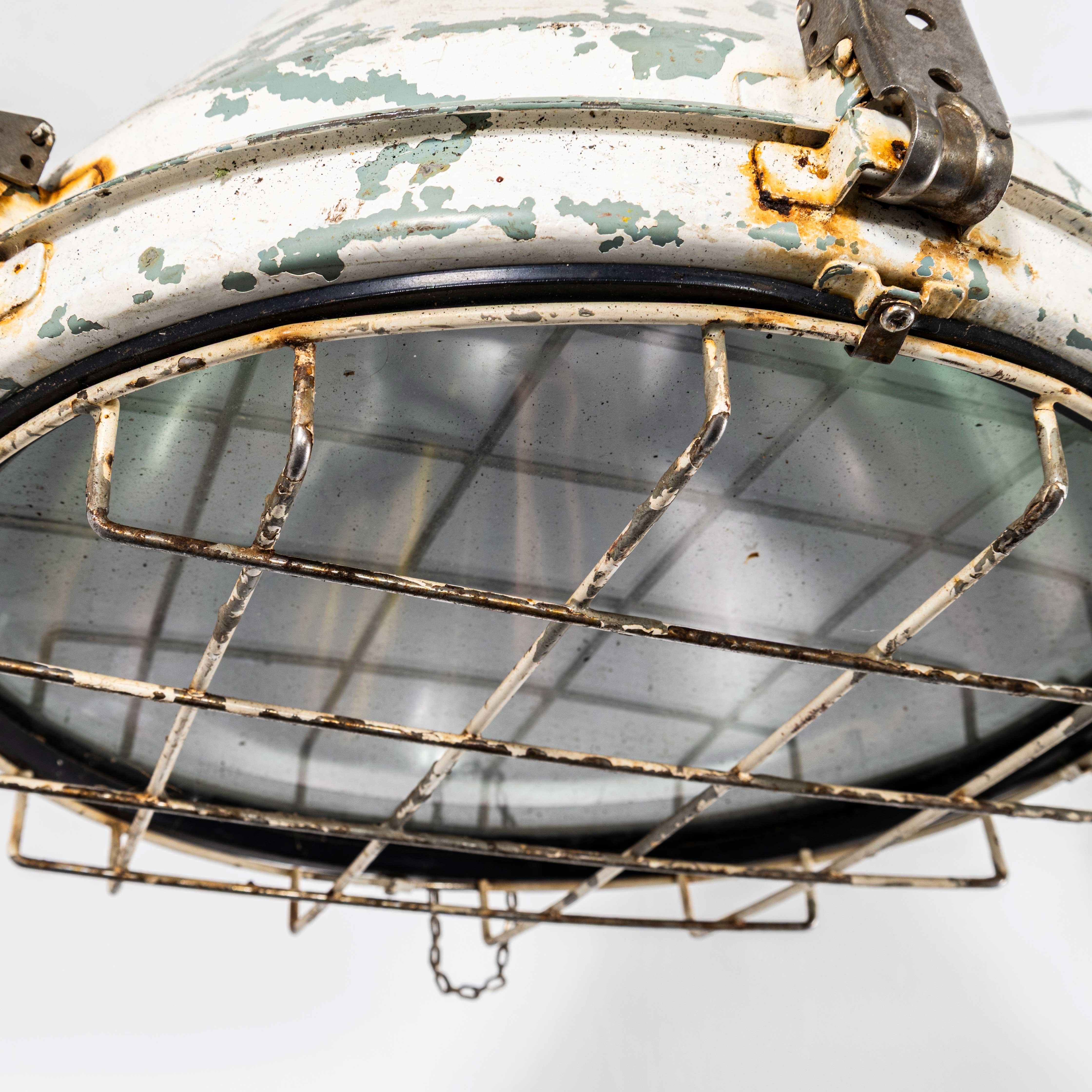 1970's Large Scale Nautical Ships Lamps - Pair For Sale 5