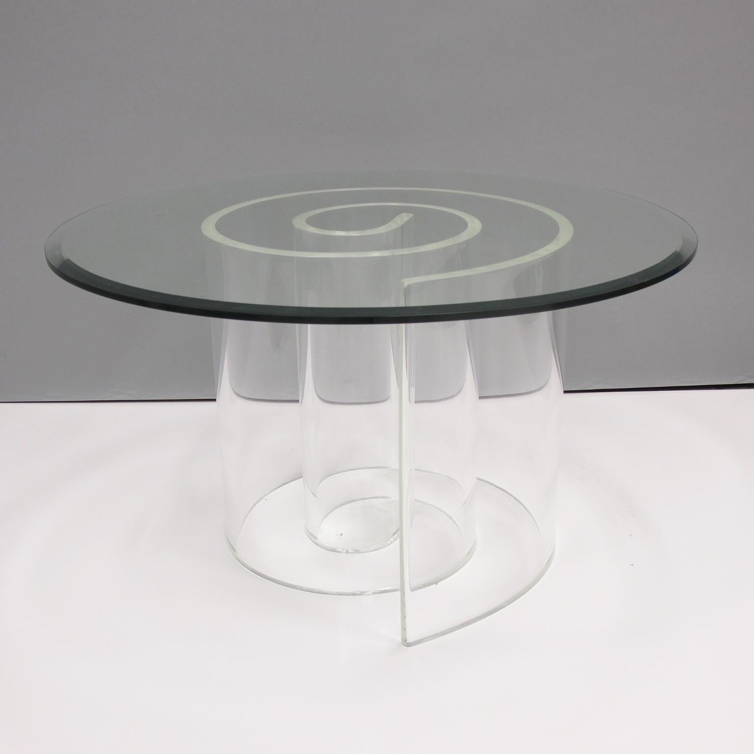 acrylic glass tabletop