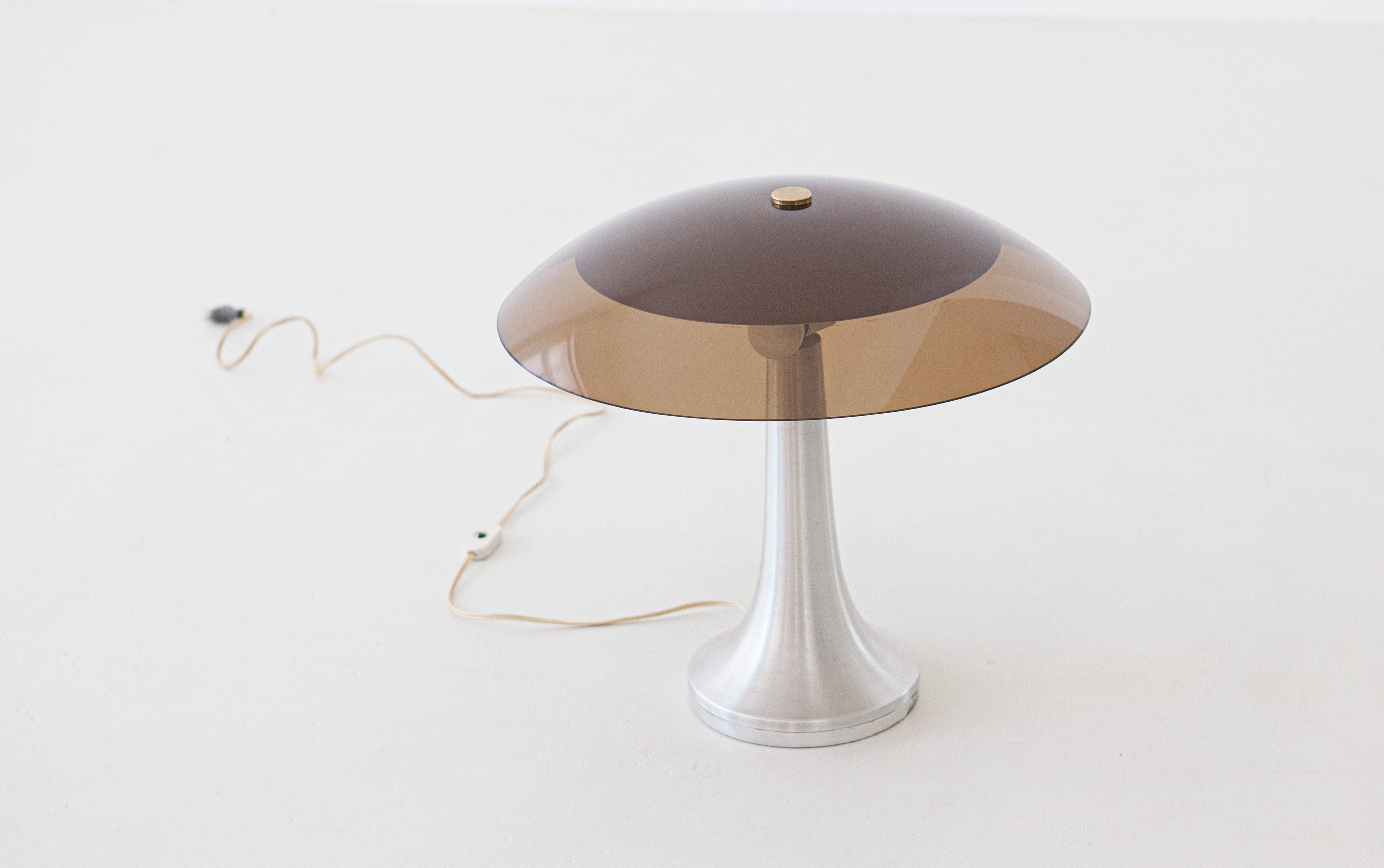 Italian 1970s Large Table Lamp by Stilux Milano