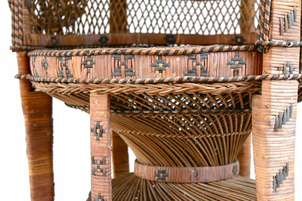 peacock chair 70s