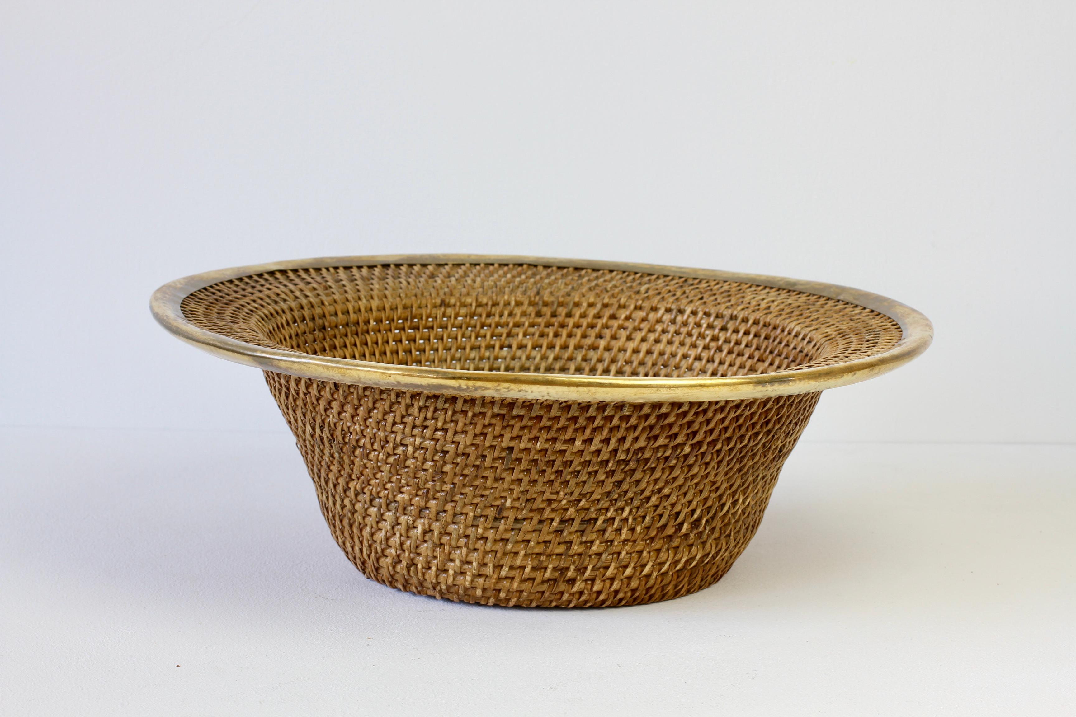 zara scalloped basket with lid