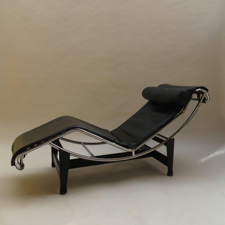 1970s LC4 Chaise Longue by Le Corbusier Perriand and Jeanneret for Cassina  at 1stDibs