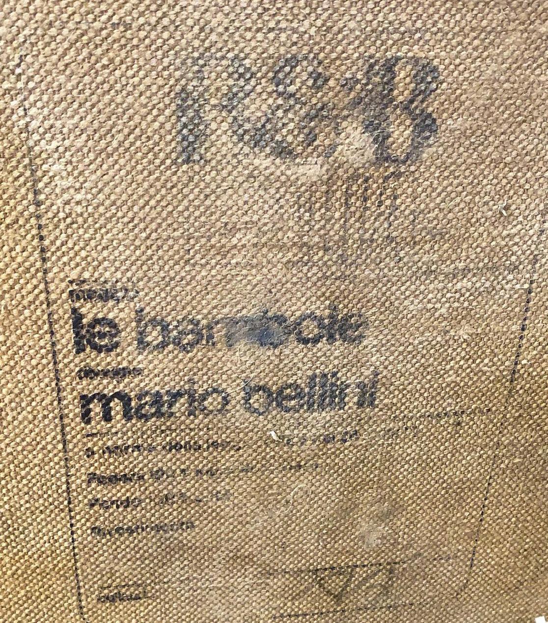 1970's Le Bambole Loveseat in Chocolate Mohair by Mario Bellini 3
