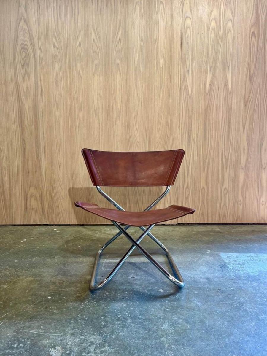 Mid-Century Modern 1970s Leather Falcon Chairs by Sigurd Ressell for Vatne Møbler