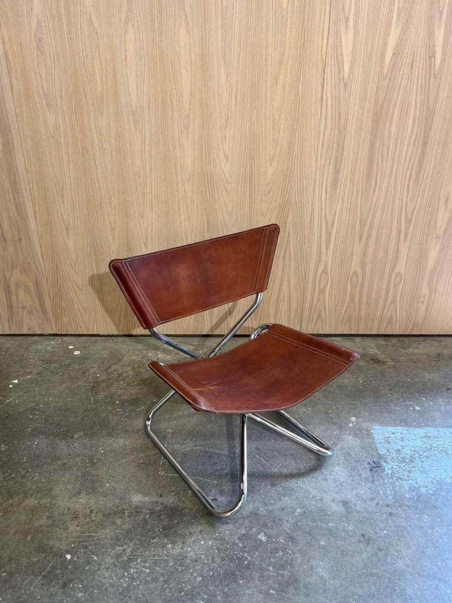 Late 20th Century 1970s Leather Falcon Chairs by Sigurd Ressell for Vatne Møbler