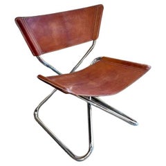 1970s Leather Falcon Chairs by Sigurd Ressell for Vatne Møbler