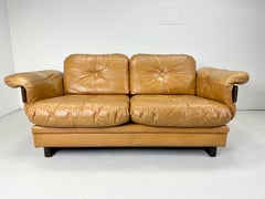 1970’s Leather Settee