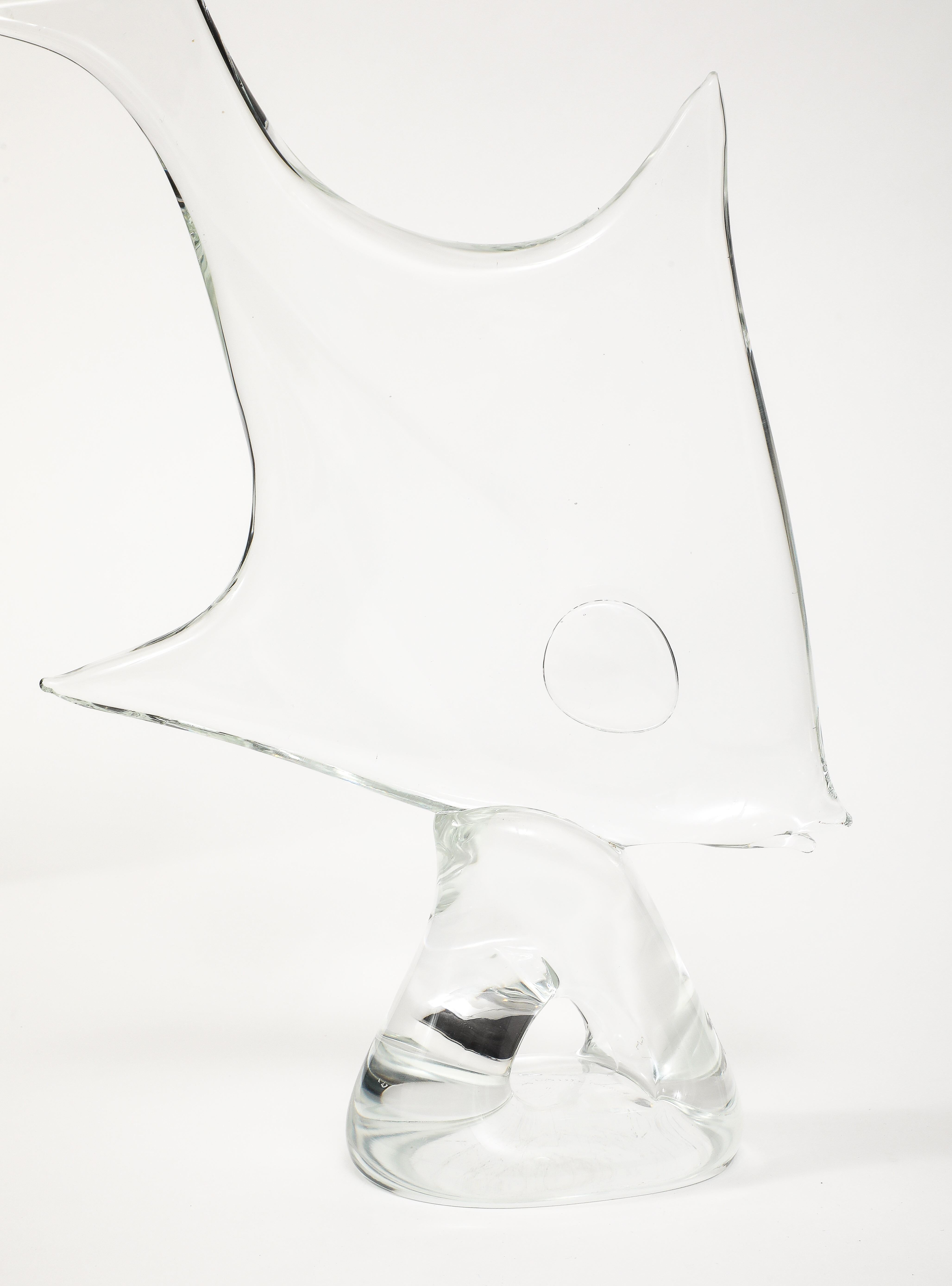 1970's Licio Zanetti Murano Glass Fish Sculpture 4