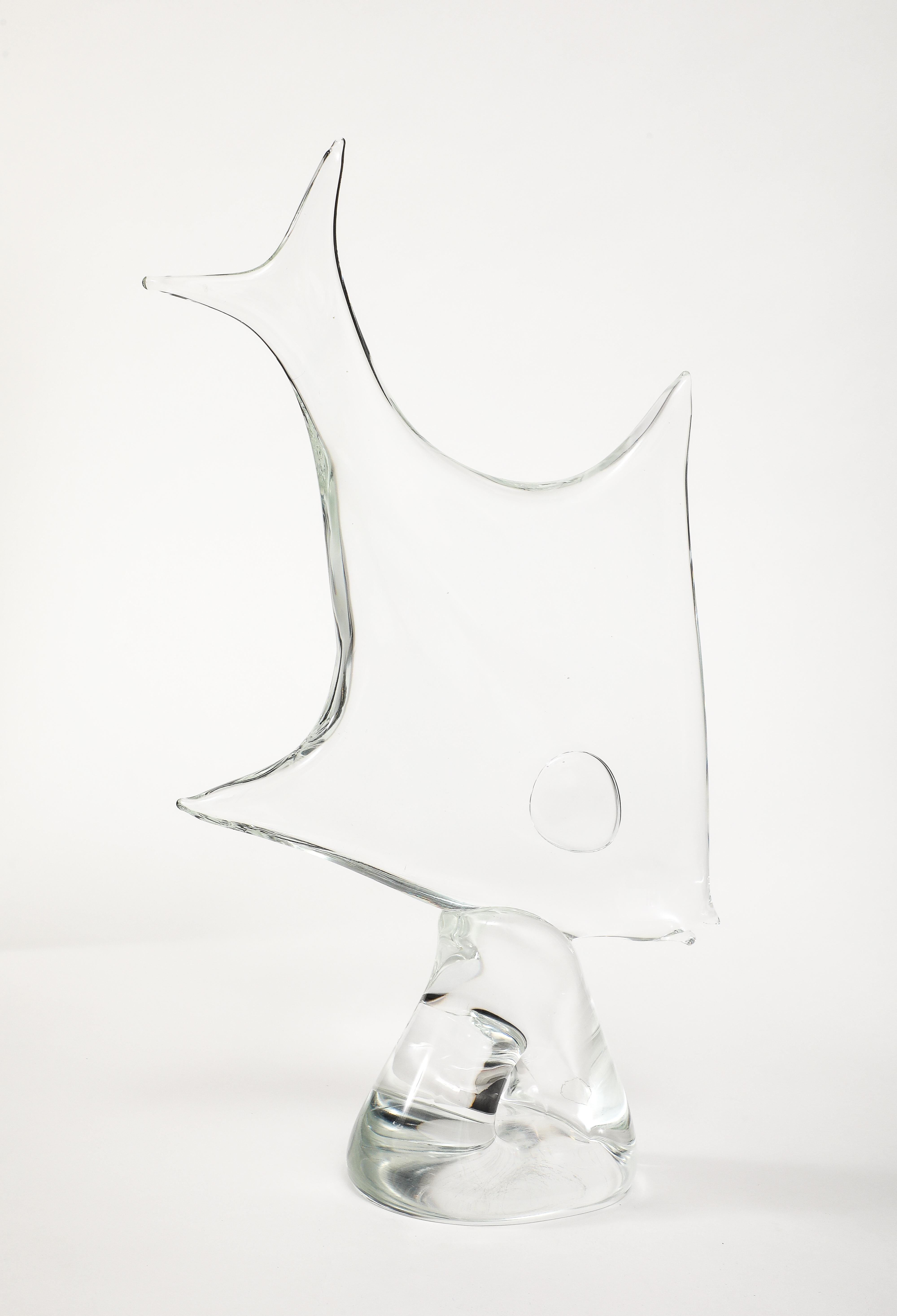 1970's Licio Zanetti Murano Glass Fish Sculpture 5