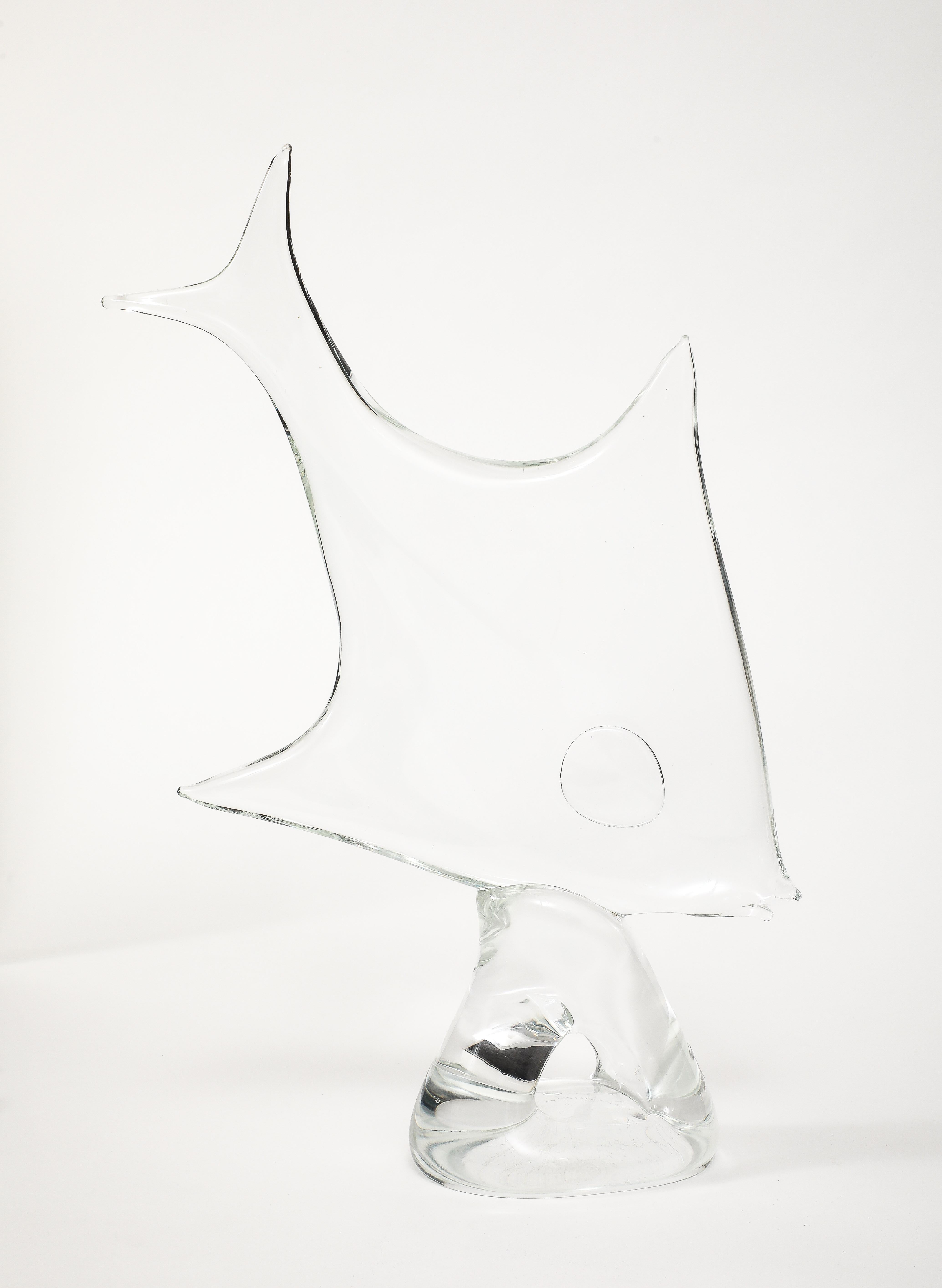 1970's Licio Zanetti Murano Glass Fish Sculpture 6
