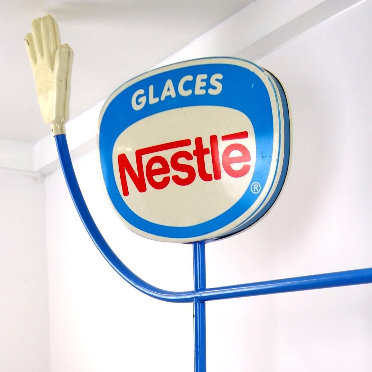 French 1970s Life-Size Promotional Object Made by Nestlé Selling Ice Cream 