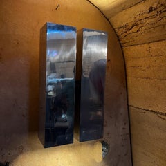 1970s Lightolier Double Wall Lamp Sconce Modern Minimalism