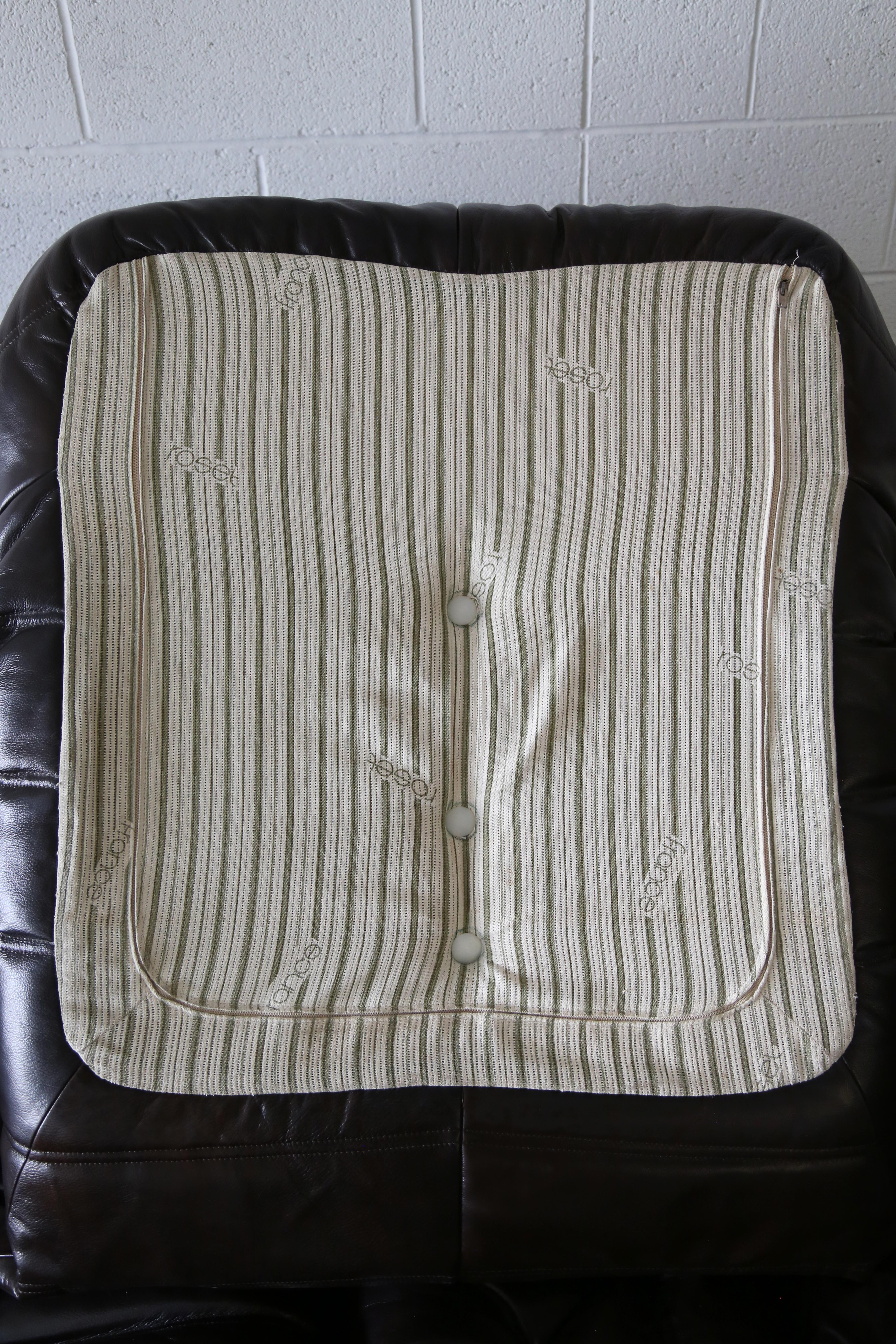Conjunto de sofá seccional Ligne Roset Togo de los años 70 por Michael Ducaroy, Nueva piel en venta 5