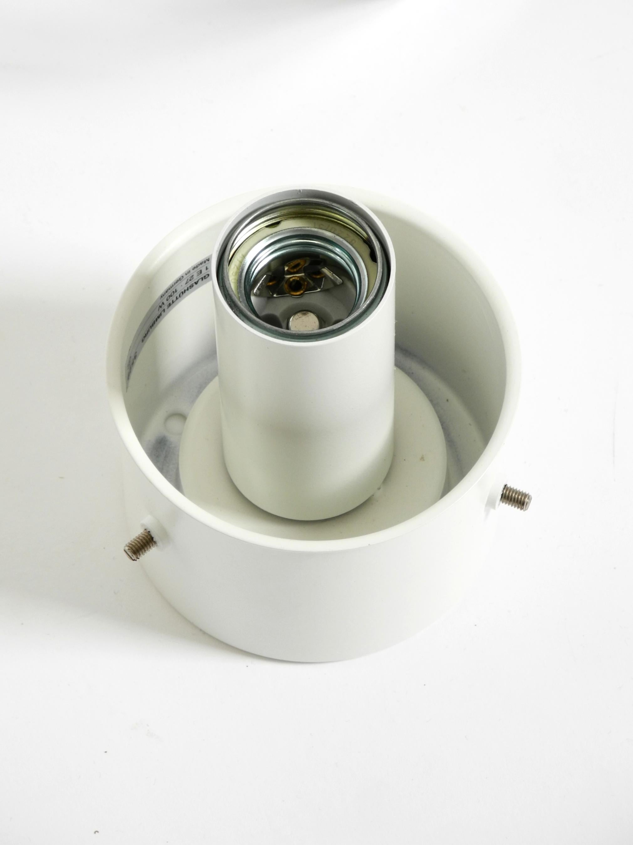 Lámpara de techo de cristal Limburg de los años 70 en forma octogonal con su caja de venta original en venta 9