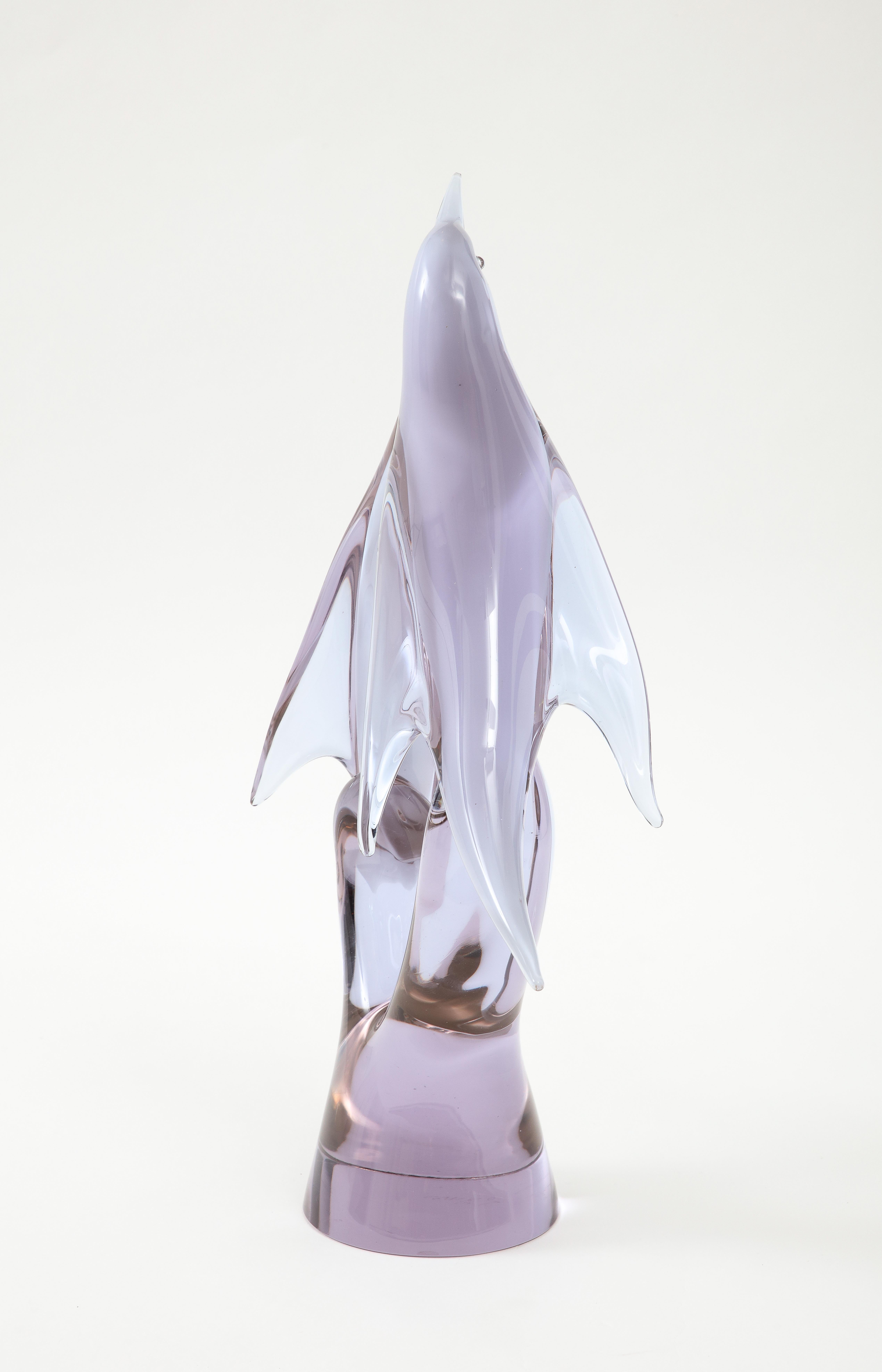1970's Livio Seguso Glass Bird Sculpture For Sale 11