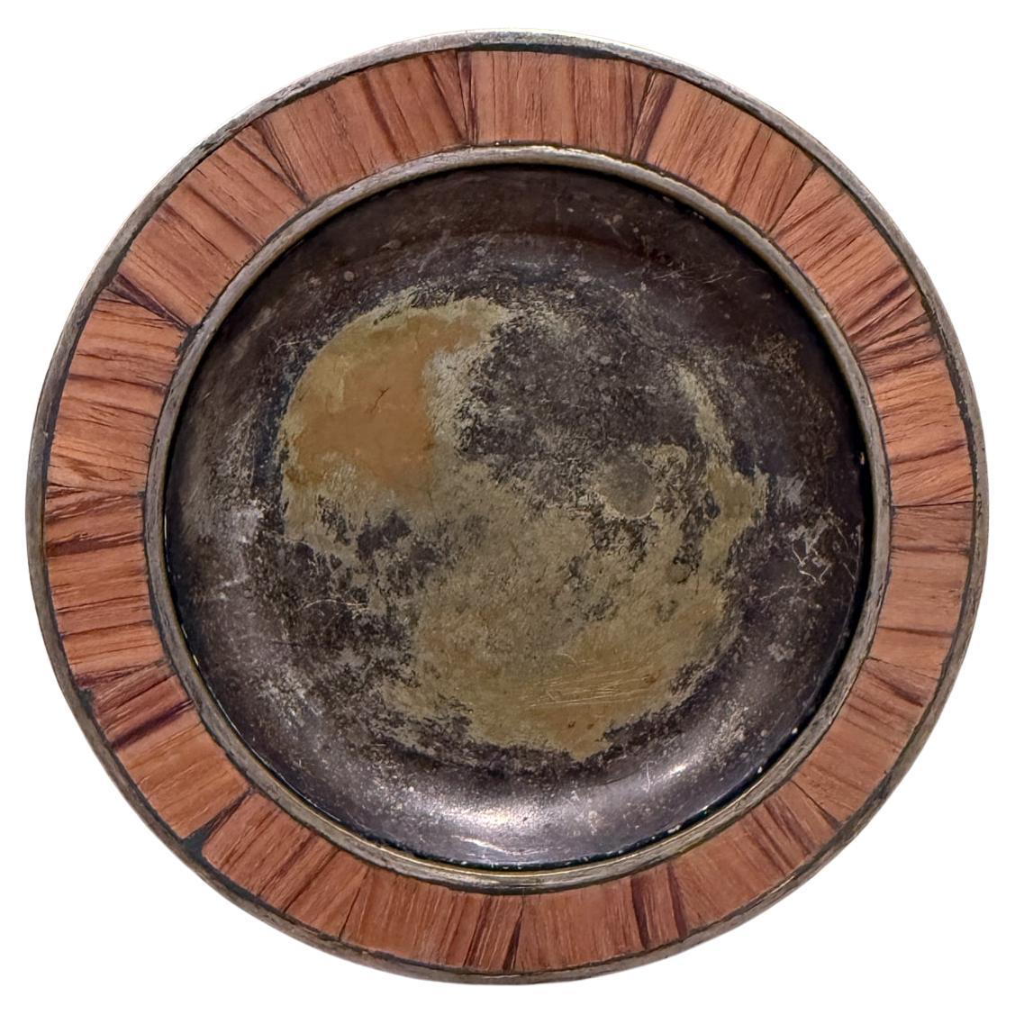 Los Castillo Plate Bronze und Silber Taxco Mexiko, 1970er Jahre im Angebot