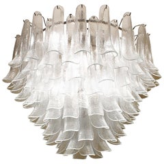 1970s 'Lotus' Chandelier by Murano