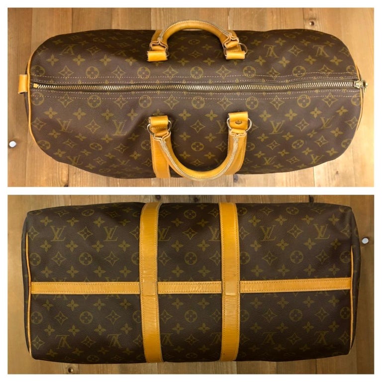 LOUIS VUITTON Monogram Keepall 50 Boston Bag 854 – LuxuryPromise