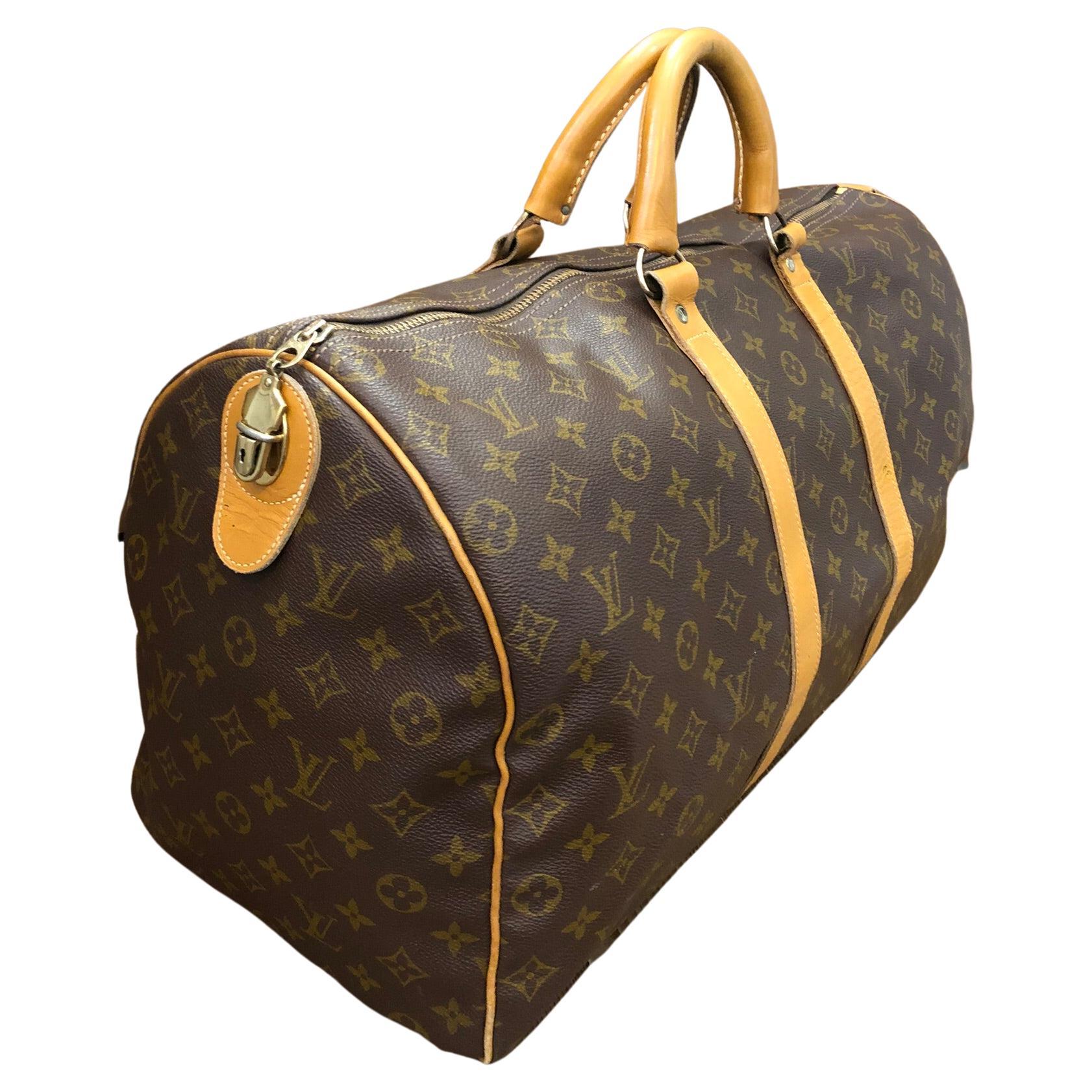 Louis Vuitton Keepall 50 Travel Handbag Monogram M41426 Vintage Th0053
